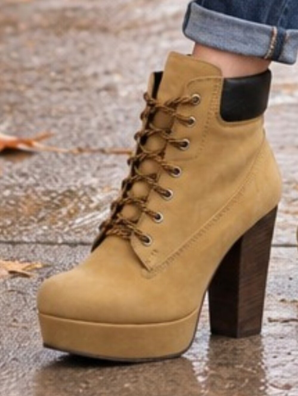 STEVE MADDEN 'Rusty' Lace-Up High-heel Ankle Boots